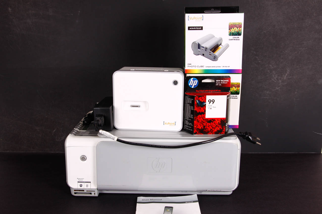 HP Photosmart and VuPoint Smartphone Printers with Cartridges