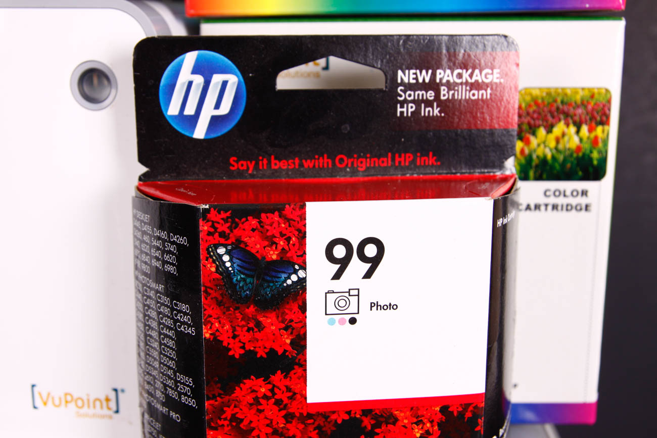 HP Photosmart and VuPoint Smartphone Printers with Cartridges