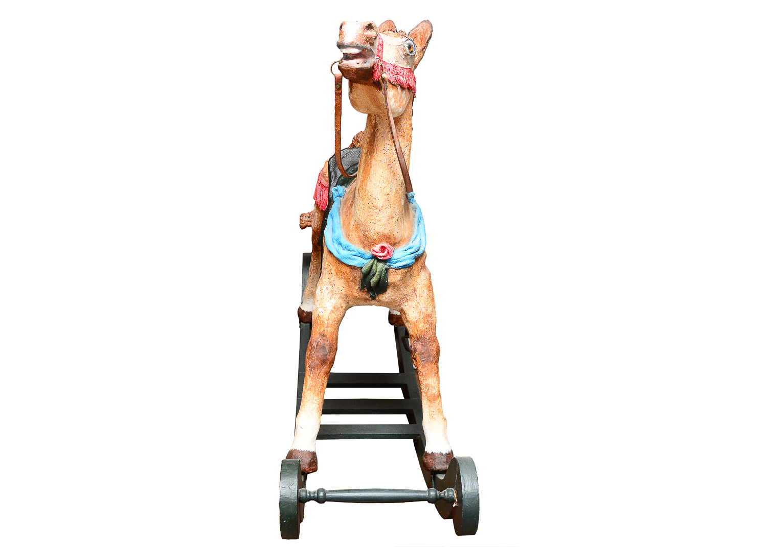 Large Rose Reed Littrell Rocking Horse Sculpture
