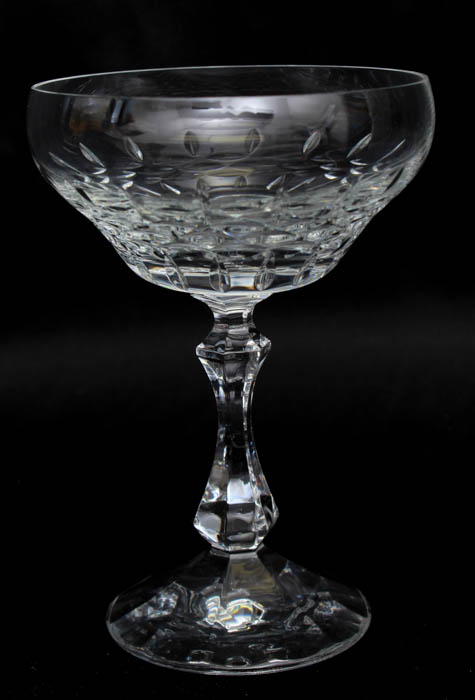 Group of Crystal Cordial Glasses
