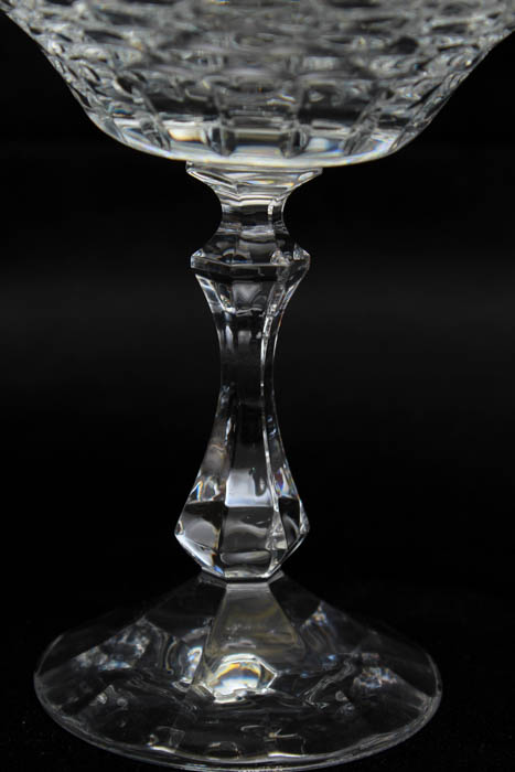 Group of Crystal Cordial Glasses