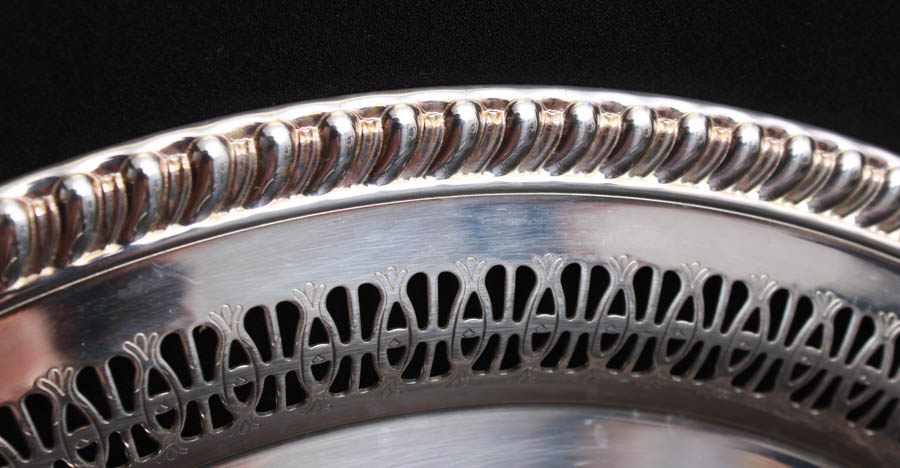 Assortment of Silver-Plated Serving Trays