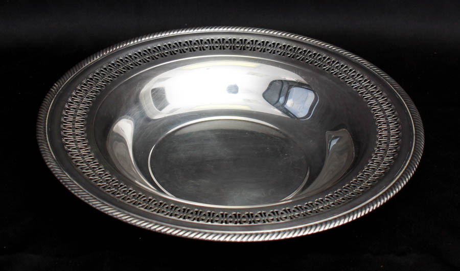 Assortment of Silver-Plated Serving Trays