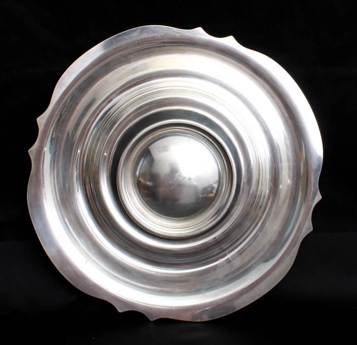 Assortment of Silver-Plated Serving Trays