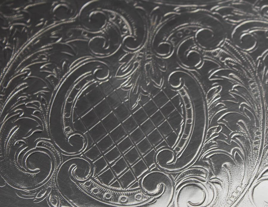 Assortment of Silver-Plated Serving Trays