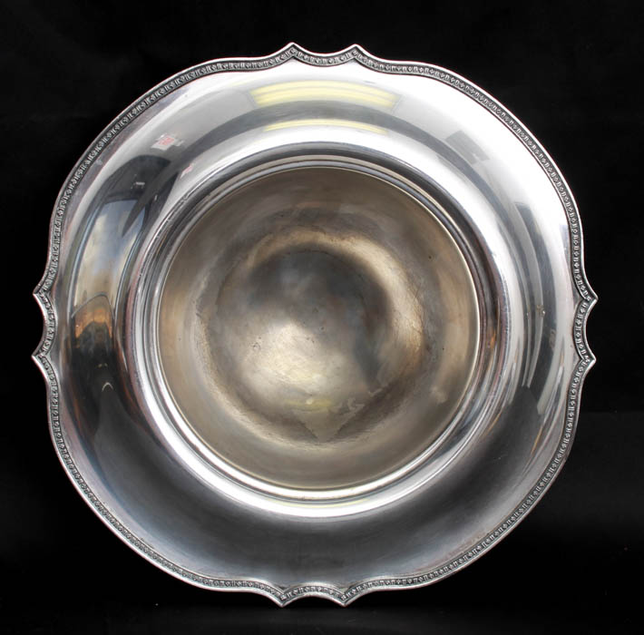 Assortment of Silver-Plated Serving Trays