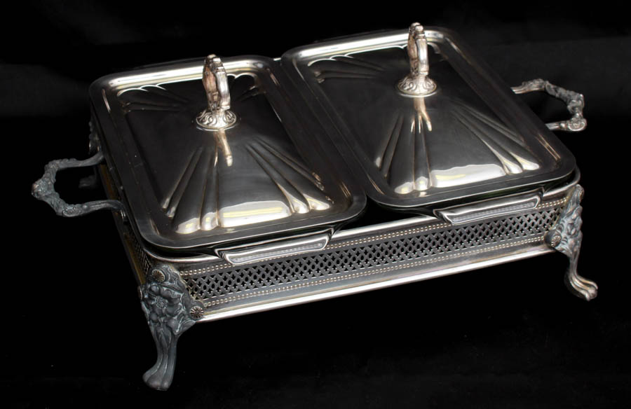 Assortment of Silver Plate Serving Pieces