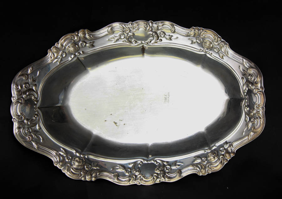 Assortment of Silver Plate Serving Pieces