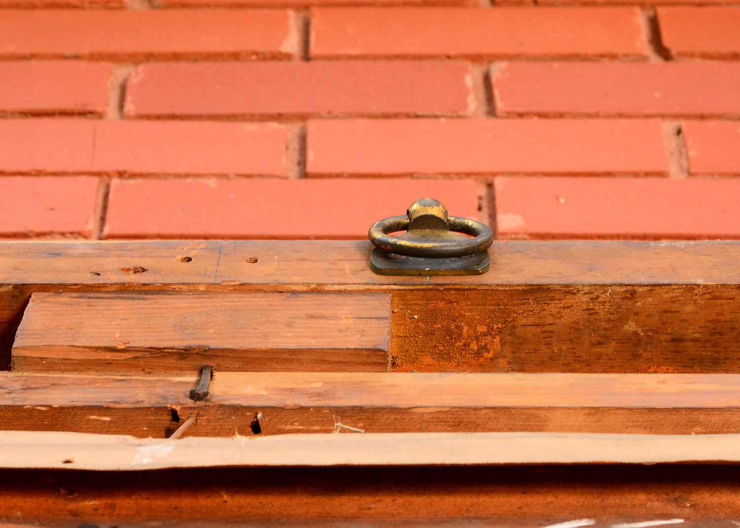 Large 8.5' Antique Portrait of Sir Christopher Wren Oil on Canvas