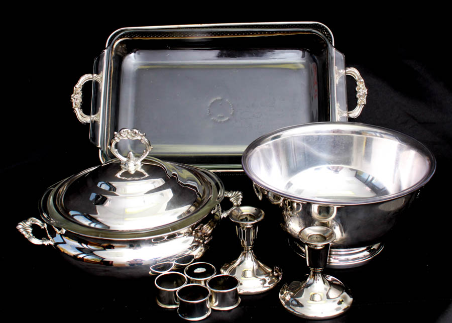 Plated Silver Serving Pieces