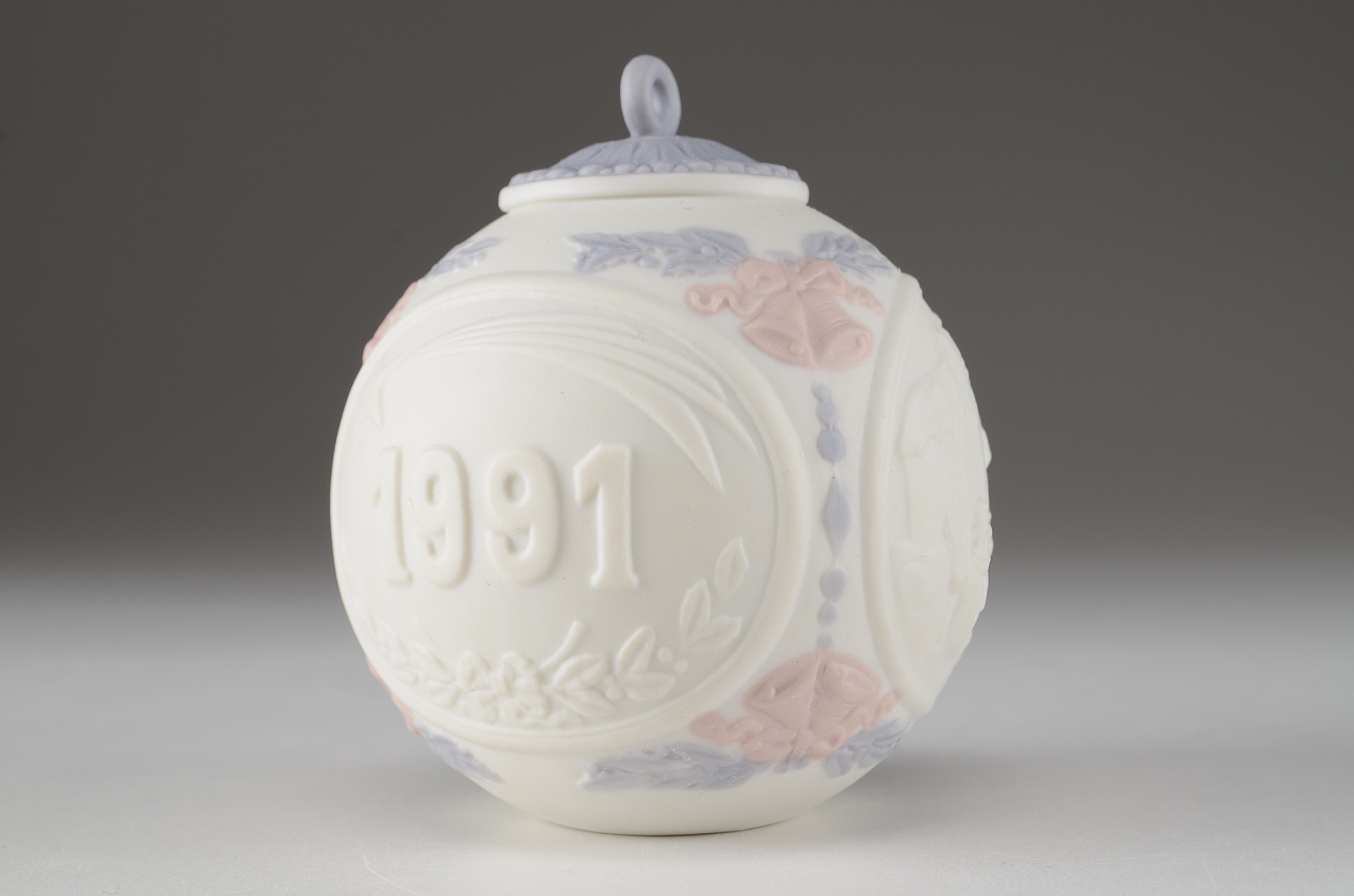 Two Lladro Porcelain Christmas Ornaments