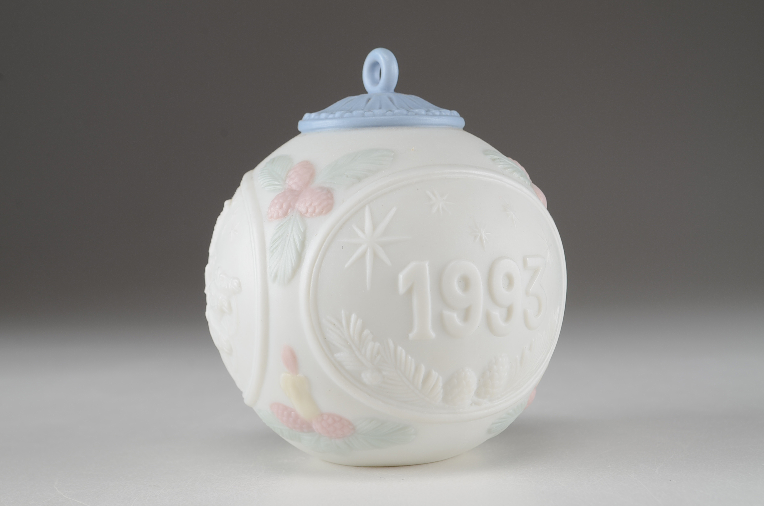 Two Lladro Porcelain Christmas Ornaments