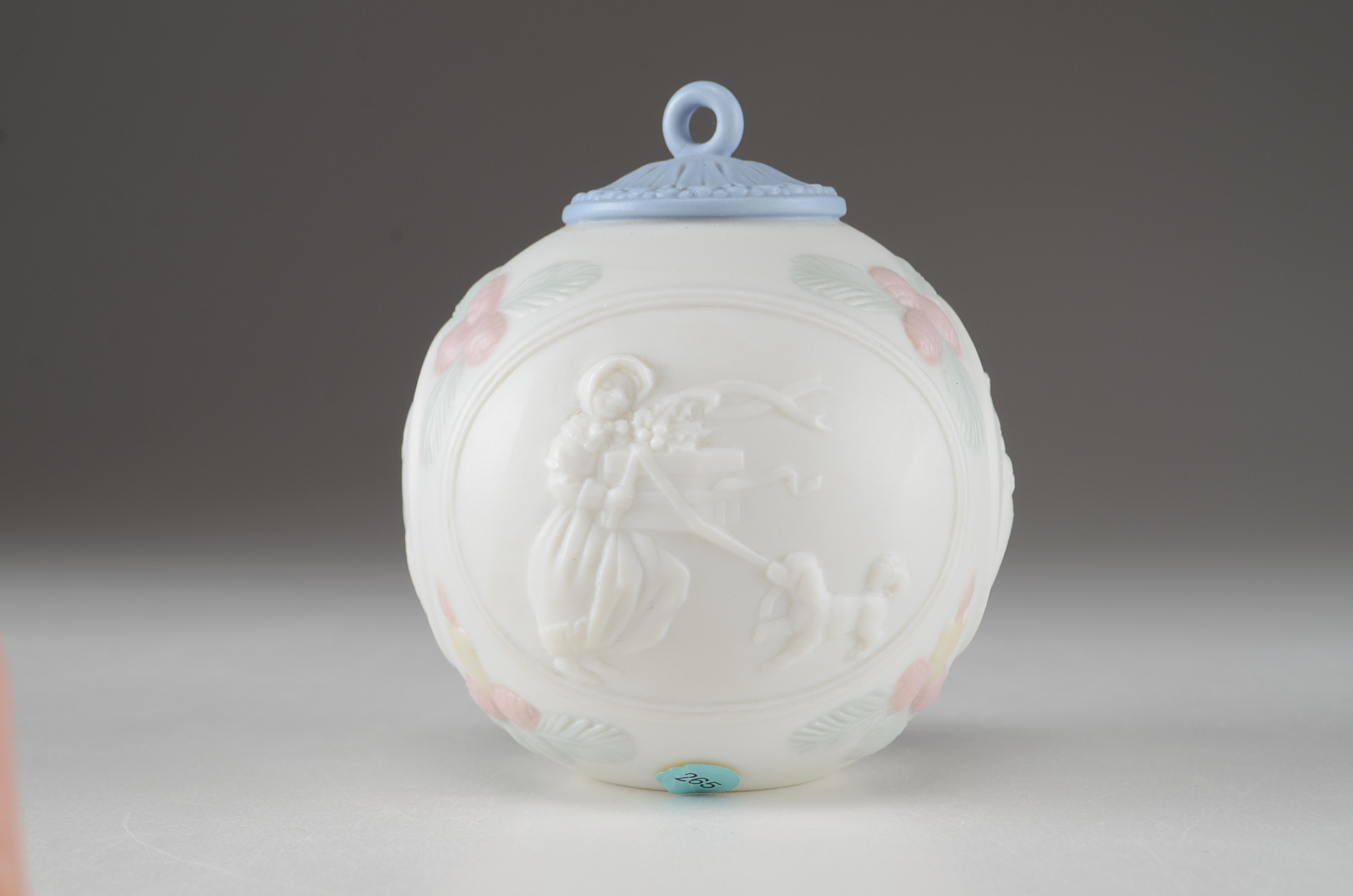 Two Lladro Porcelain Christmas Ornaments