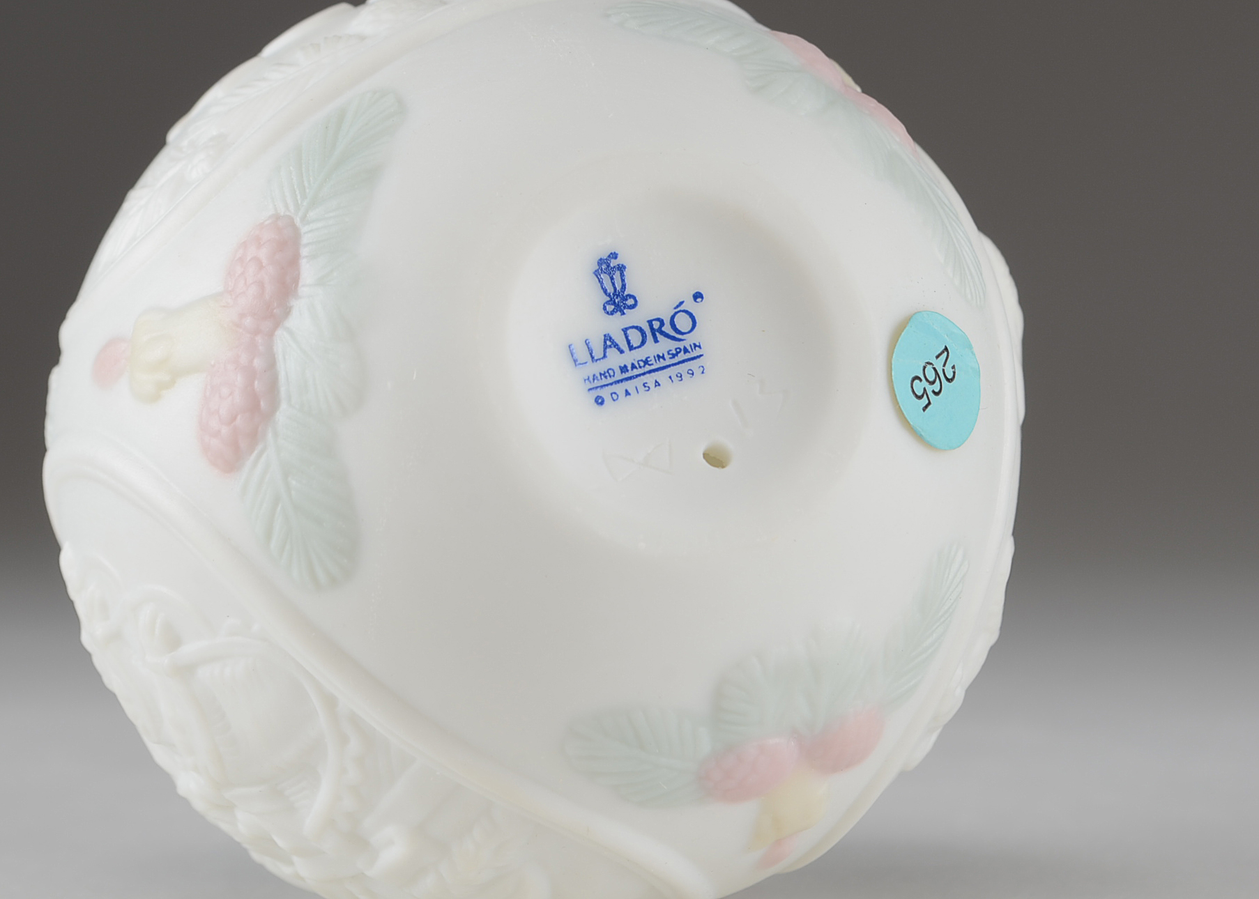 Two Lladro Porcelain Christmas Ornaments