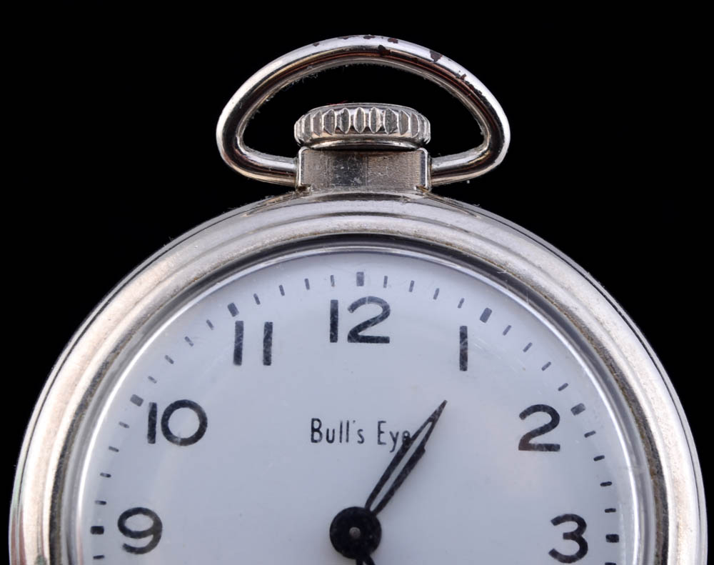 Two Nickel Silver Plated Pocket Watches