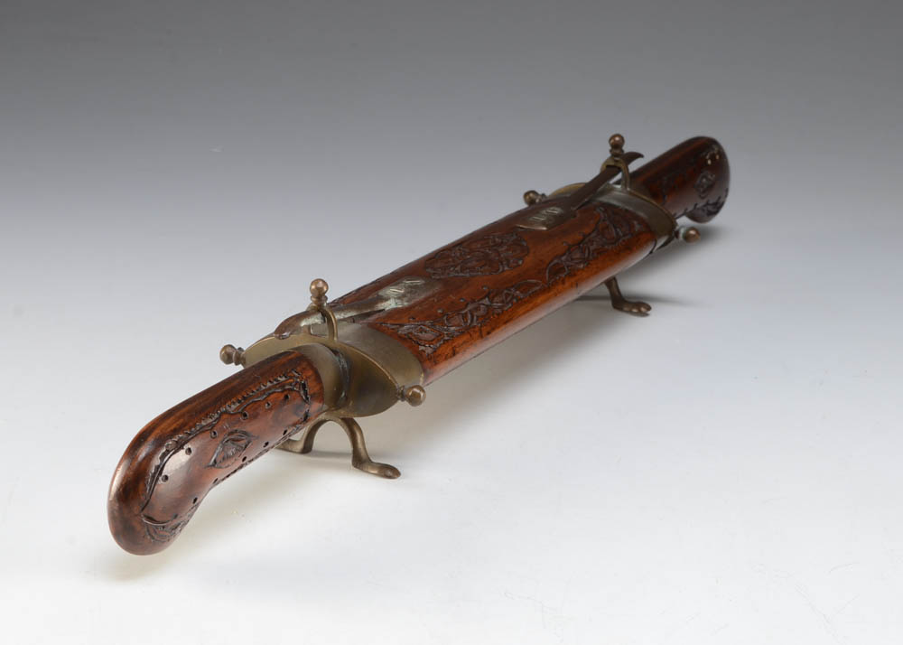 Indian Cutlery Set With Wooden Scabbard