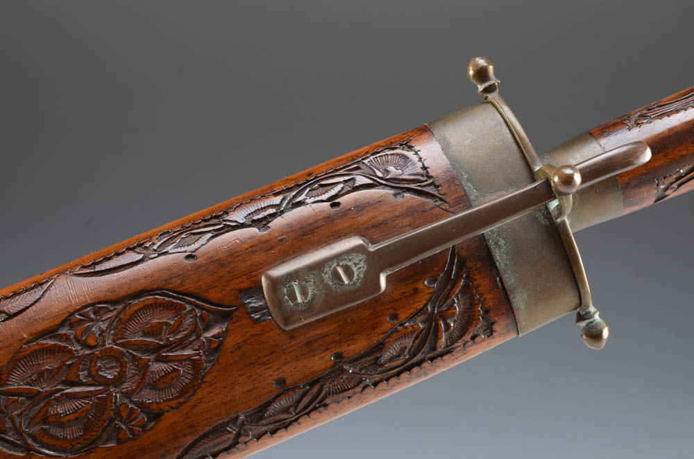 Indian Cutlery Set With Wooden Scabbard