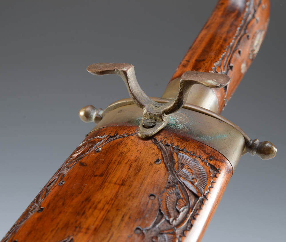 Indian Cutlery Set With Wooden Scabbard