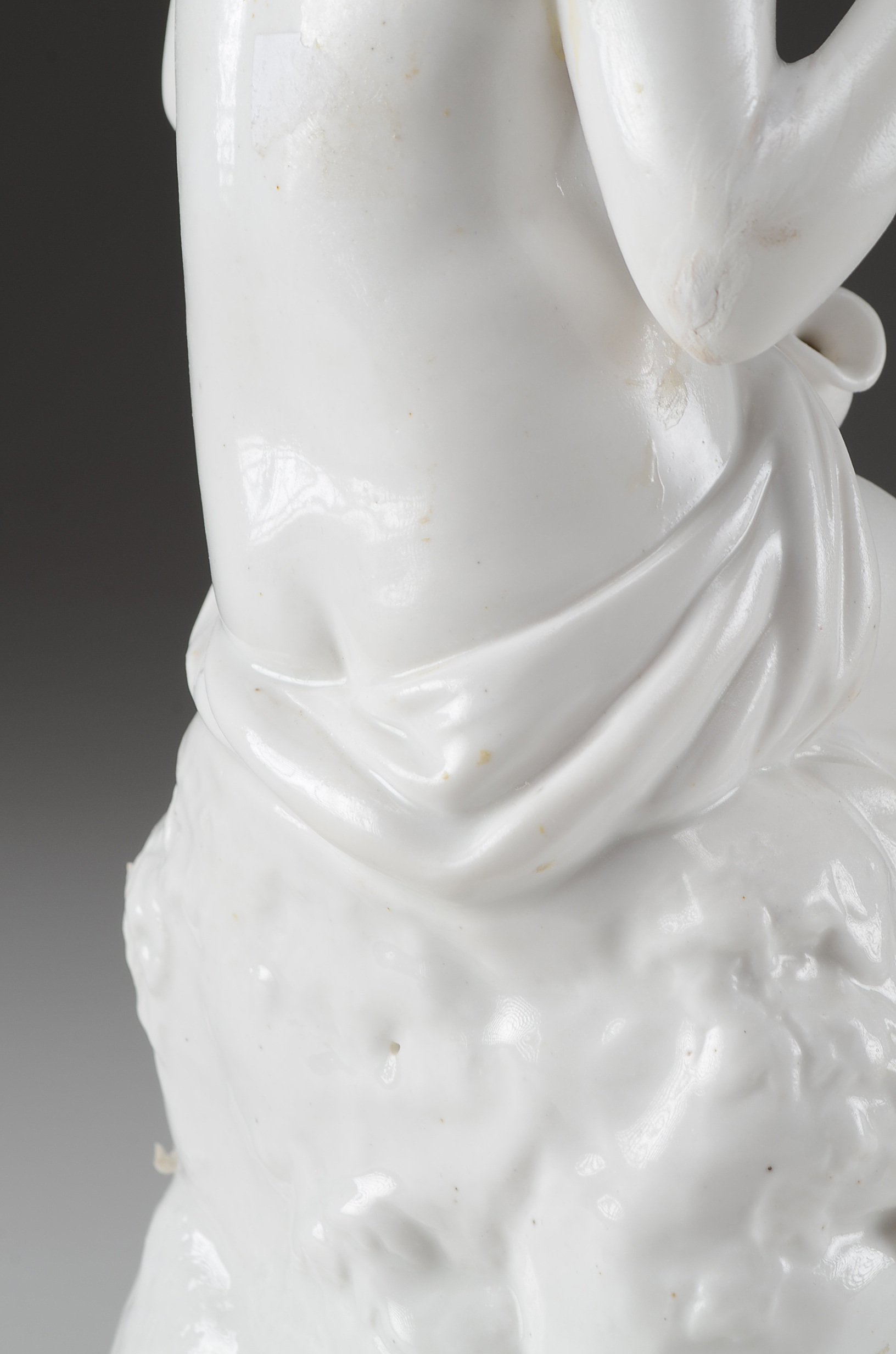 Antique German Parian Porcelain Nude Woman Figurine