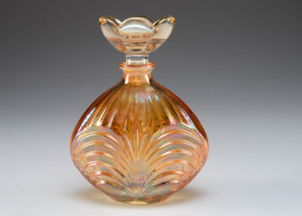 SC Genuine Italian Lead Crystal Perfume Bottle