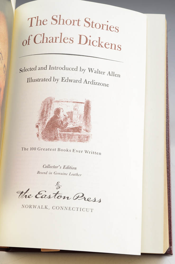Easton Press Hardcover Literary Classic Books