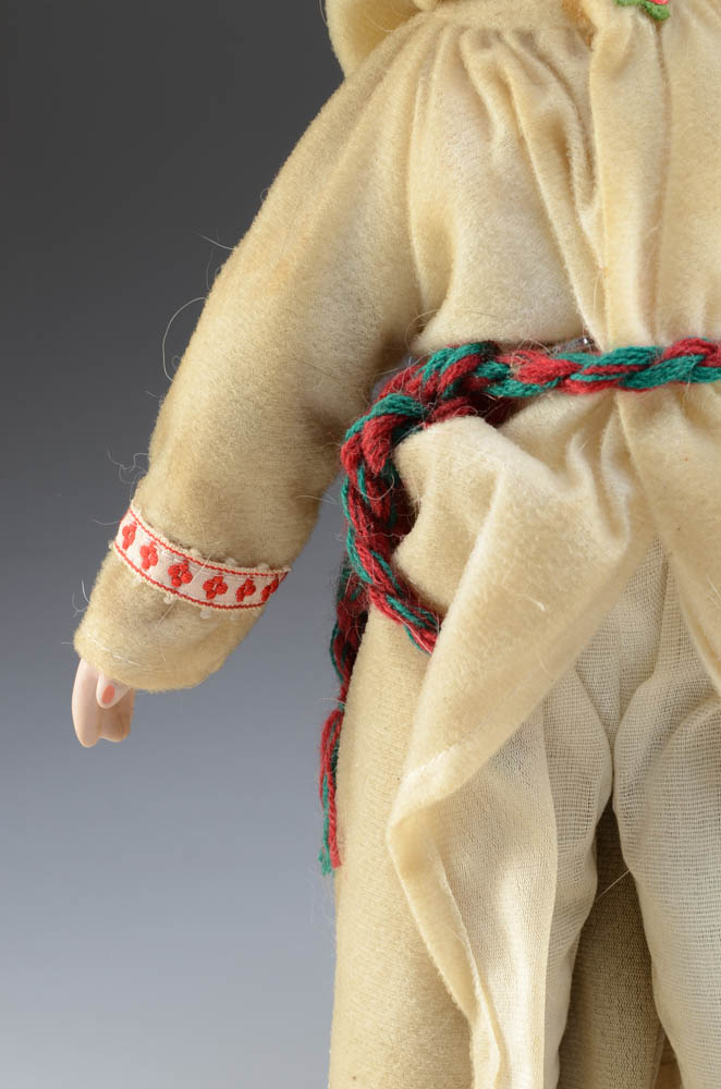 Two Vintage Bisque Porcelain Dolls