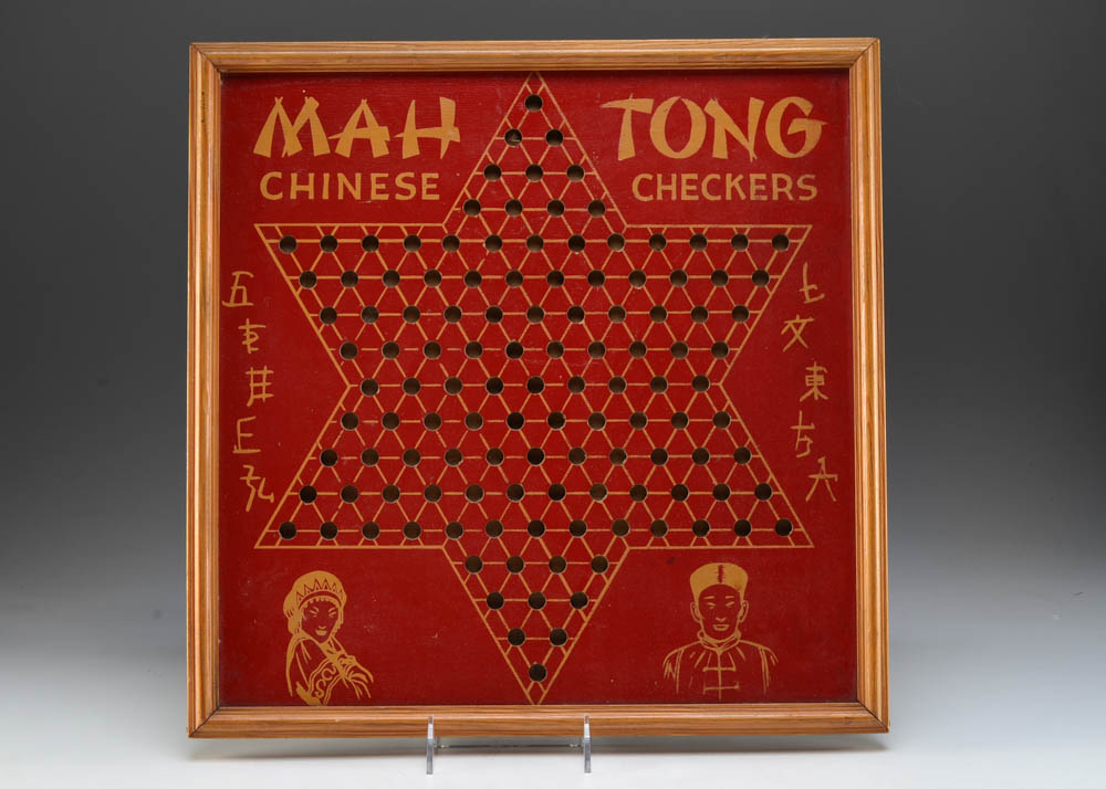 Chinese Checkers Board with 8x8 Checker Board to Reverse