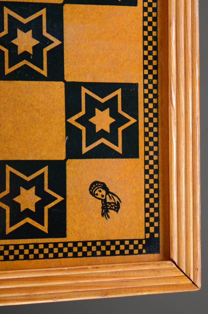 Chinese Checkers Board with 8x8 Checker Board to Reverse