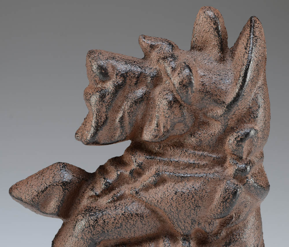 Pair of Cast Iron Animal Doorstops