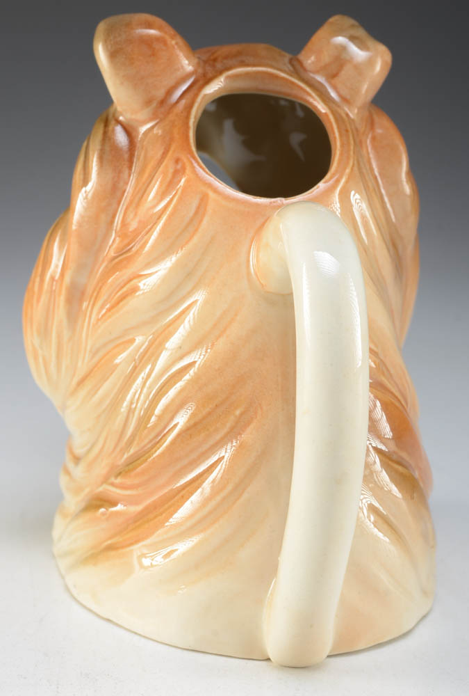 Vintage Ucagco Occupied Japan Collie Cream Pitcher