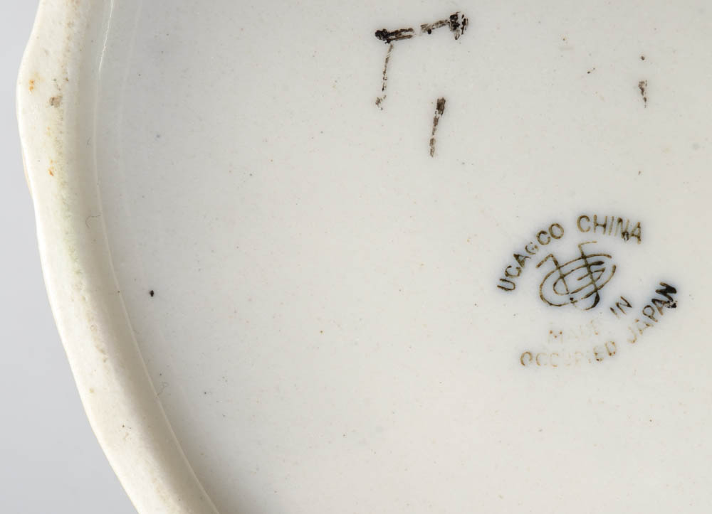 Vintage Ucagco Occupied Japan Collie Cream Pitcher