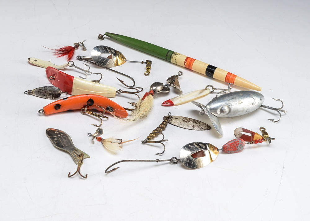Assortment of Vintage Fishing Lures