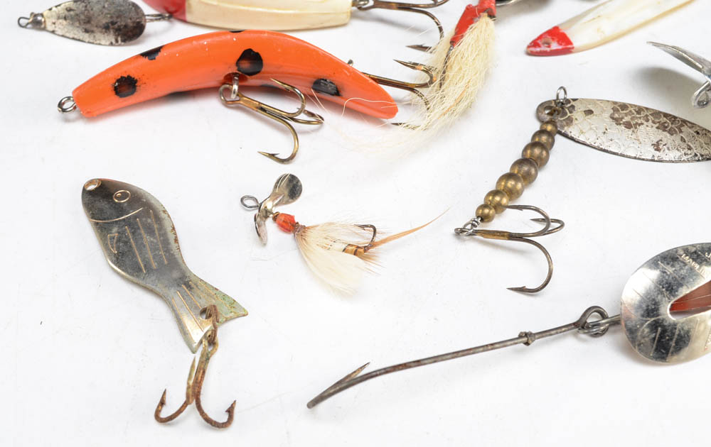 Assortment of Vintage Fishing Lures