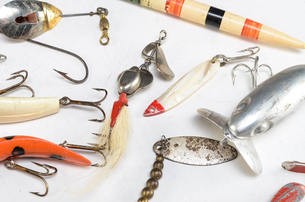 Assortment of Vintage Fishing Lures