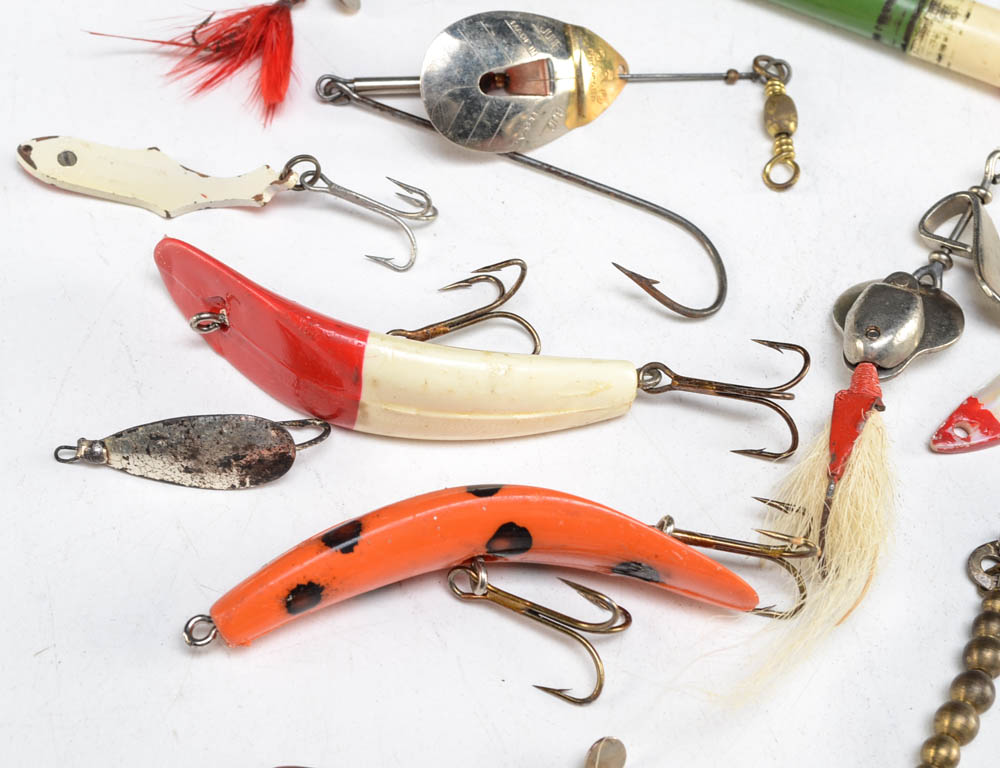 Assortment of Vintage Fishing Lures