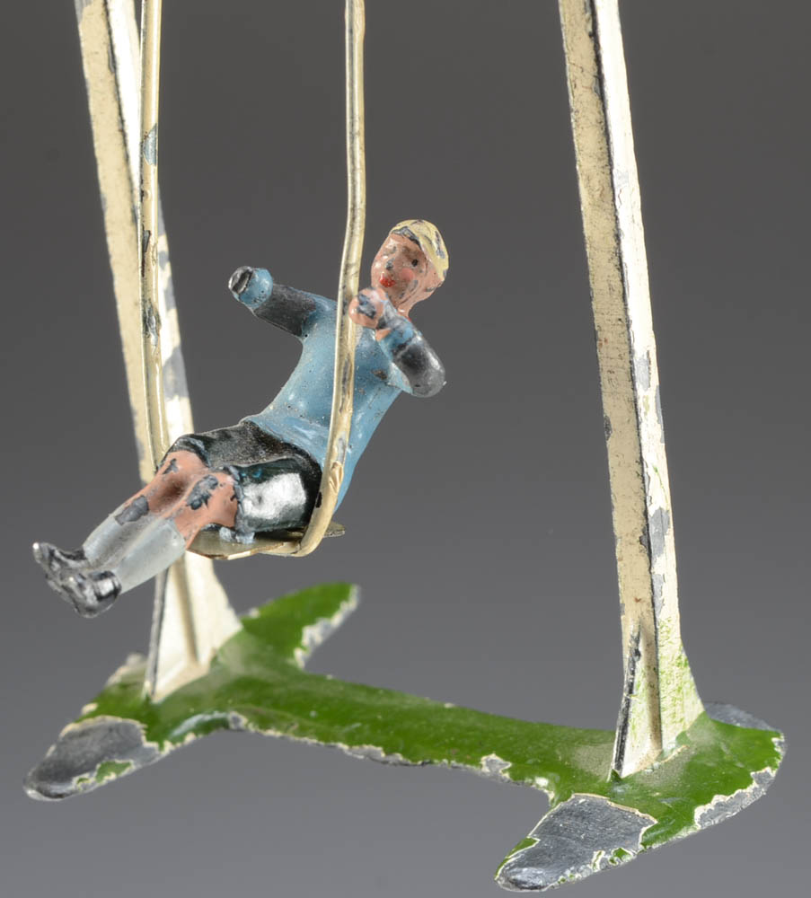 Lead and Cast Iron Children at Play Figurines