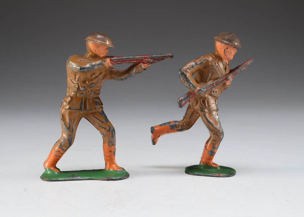 Pair of Barclay Lead Toy Soldiers