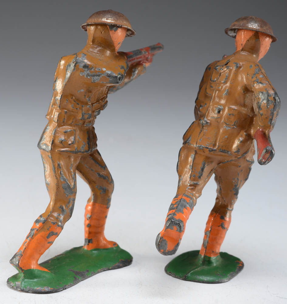 Pair of Barclay Lead Toy Soldiers