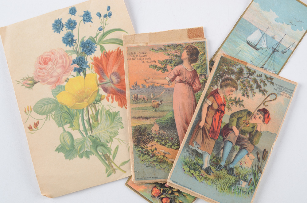 Assortment Of Antique Paper Ephemera