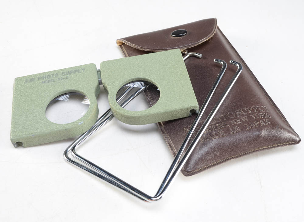 Mead Field Glasses, Vintage Peeper Scope and Map Magnifiers
