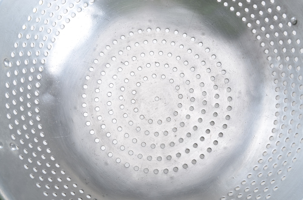 Vintage Produce Basket and Colander