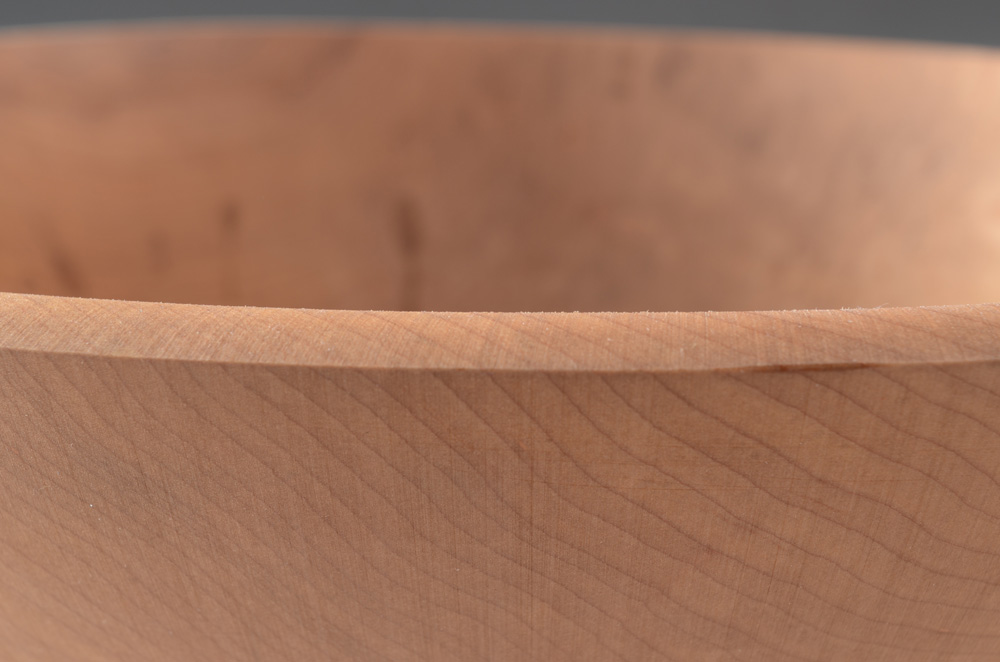 Vintage Turned Wood Bowl From Vermont