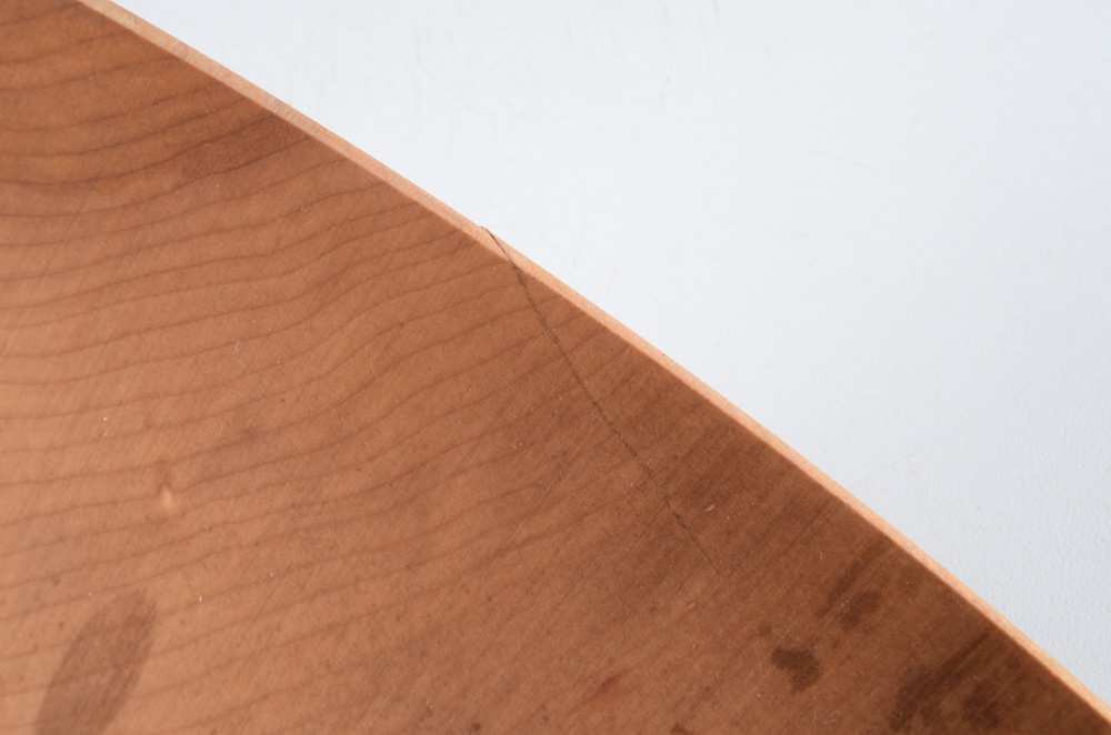 Vintage Turned Wood Bowl From Vermont