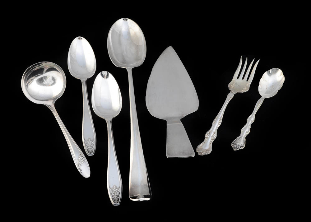 Assortment of Silver Plate Flatware
