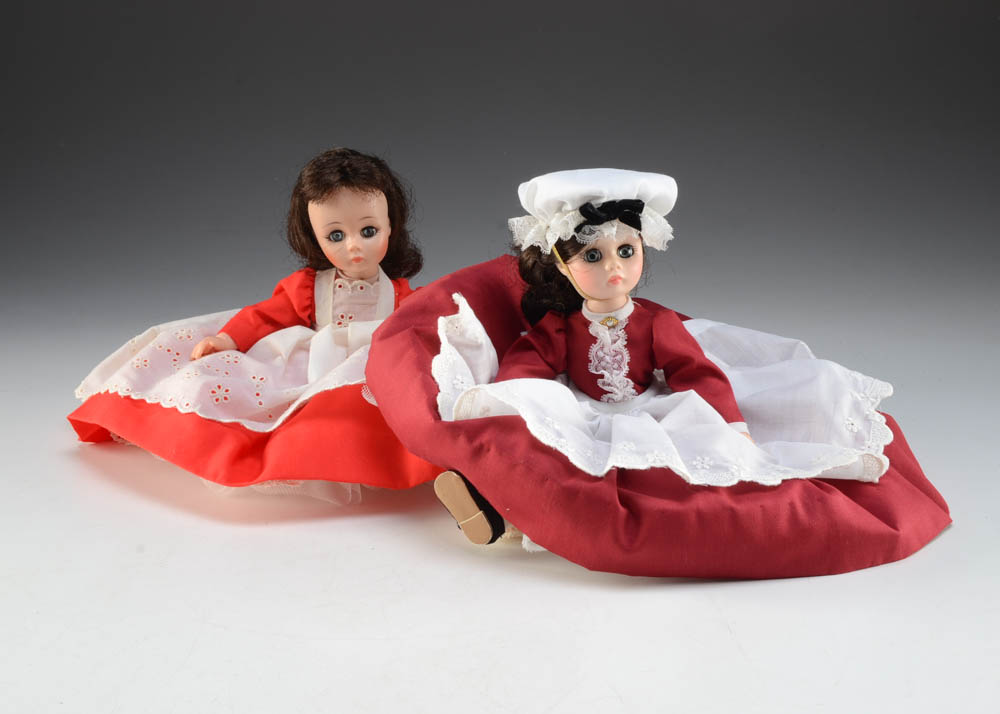 Pair of "Little Women" Madame Alexander Dolls