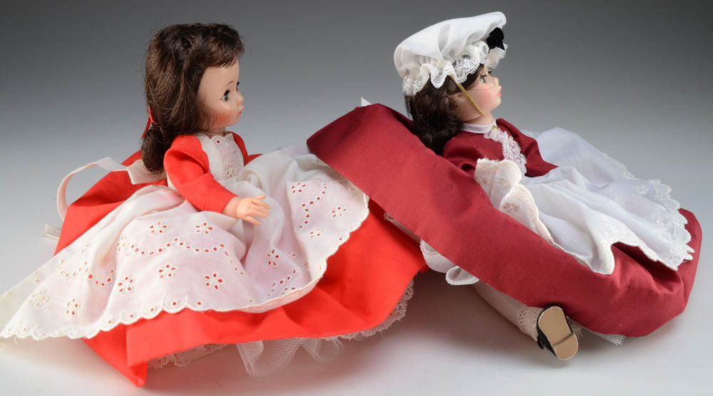 Pair of "Little Women" Madame Alexander Dolls
