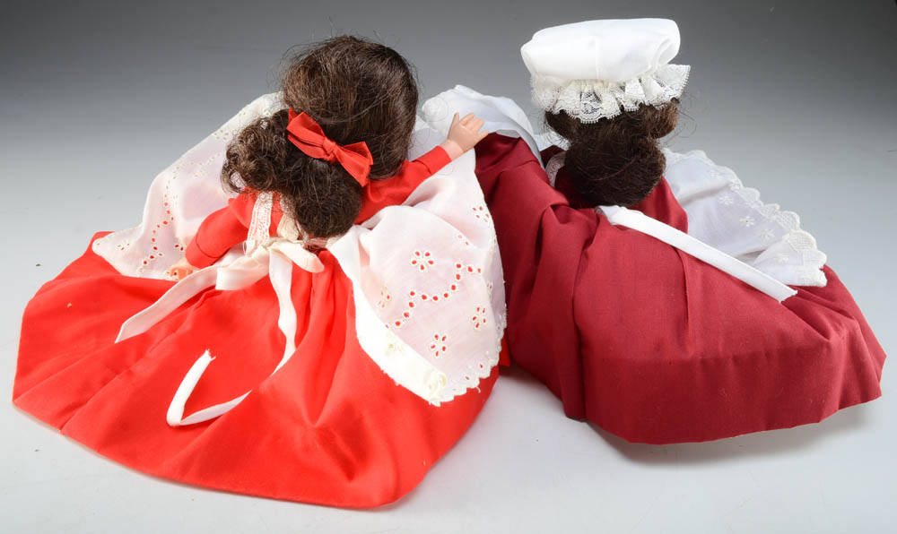 Pair of "Little Women" Madame Alexander Dolls