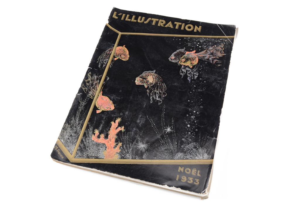 "L'Illustration Noël 1933" Illustrator Magazine