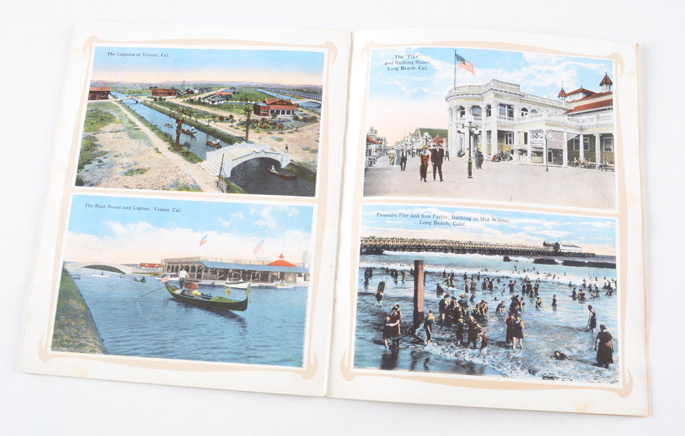 Antique California Souvenir Booklet, Circa 1913