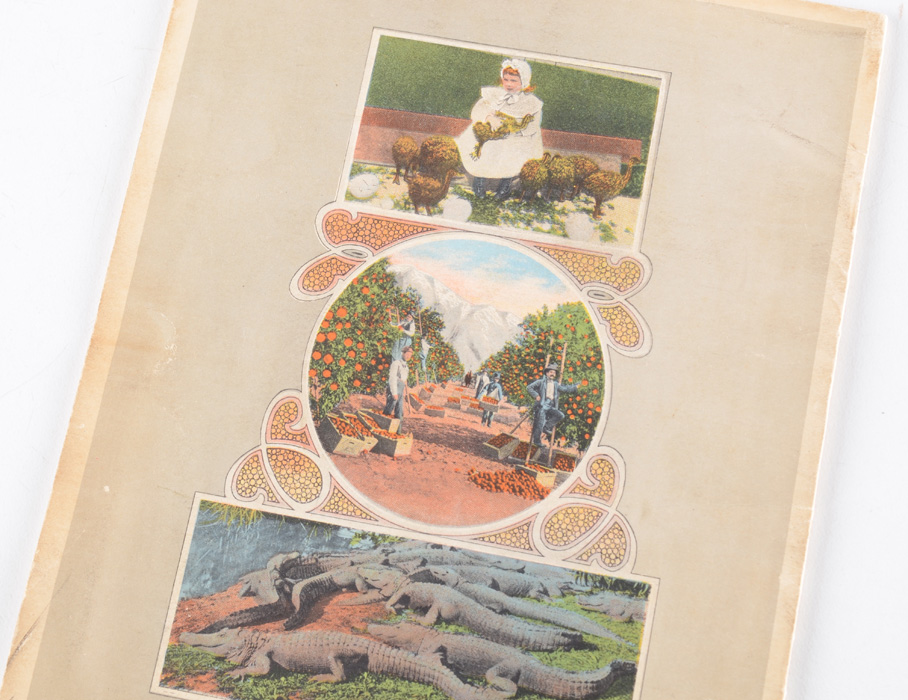 Antique California Souvenir Booklet, Circa 1913